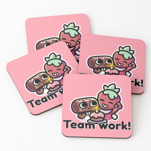 Item preview, Dandy's World Sticker: "Team work!" designed and sold by SNAPPJAWZ.