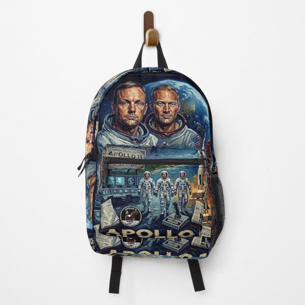 Item preview, One Small Step: A Vision of Apollo 11 in Oil designed and sold by Art's Diner.