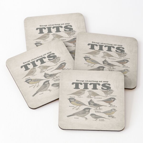 Item preview, Stop Staring at My Tits Birdwatching Vintage Chart designed and sold by POD DYNASTY.