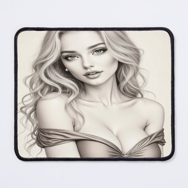 Item preview, Black and Cream Fayth | Digital Canvas Portrait  designed and sold by KasaHunterHarem.