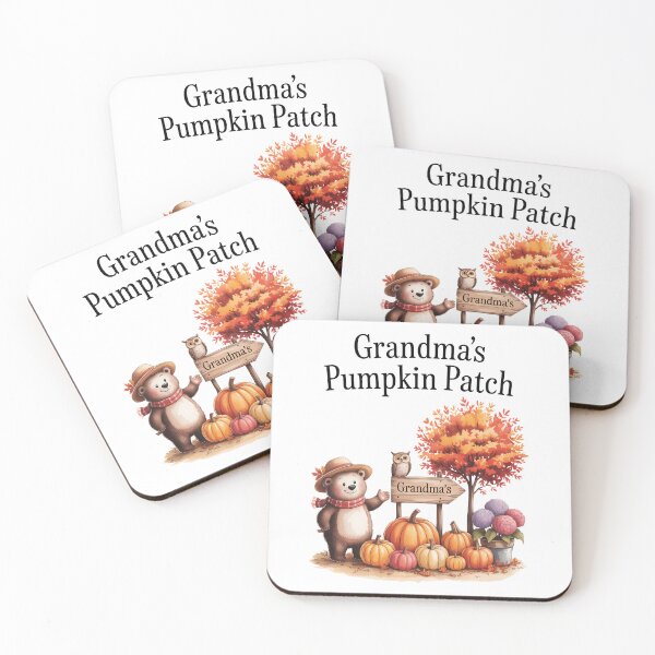 Item preview, Personalized Gradma Pumpkin Patch Fall Halloween Names Pumpkin Patch designed and sold by PunkNation-Arts.