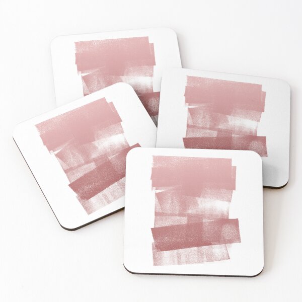 Item preview, Swatch Sample Textured Monoprint - Rose to Ruby Gradient designed and sold by Irene Estelle.