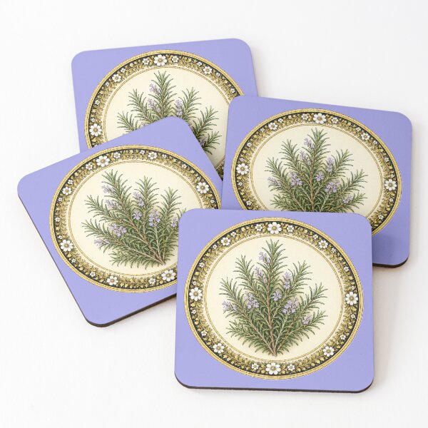 Item preview, Rosemary Remembrance – Garden Memory Botanical Circle Design designed and sold by TheJoyfulPen.