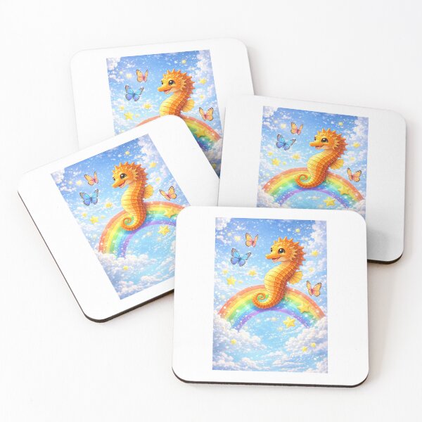 Item preview, Seahorse of Rainbow Skies designed and sold by Olabiz1.