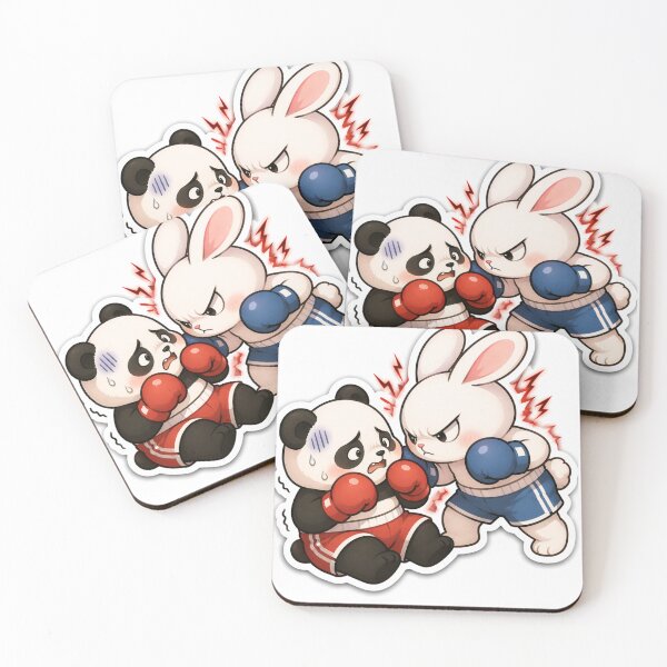 Item preview, PANDA VS BUNNY designed and sold by Avery Allok.