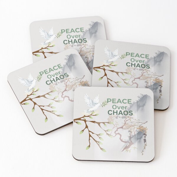 Item preview, PEACE OVER CHAOS designed and sold by SandieBlooms.