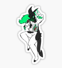 rebellious hellhound! Sticker