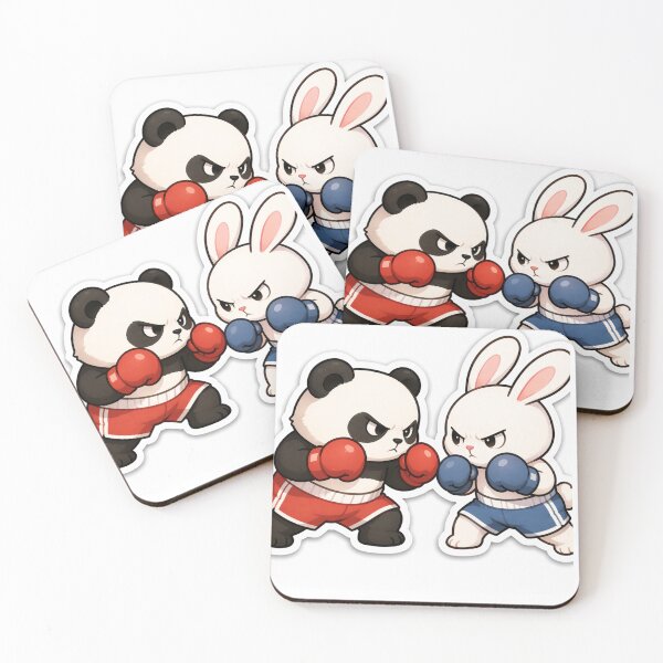 Item preview, PANDA VS BUNNY. designed and sold by Avery Allok.