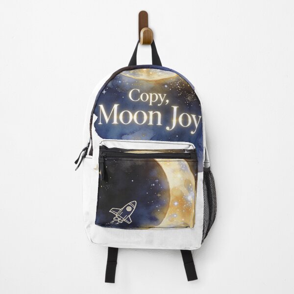 Item preview, Copy Moon Joy T-Shirt | Artemis II Watercolor Moon Art | Space Lover Celestial Gift designed and sold by Panom Suavichien.