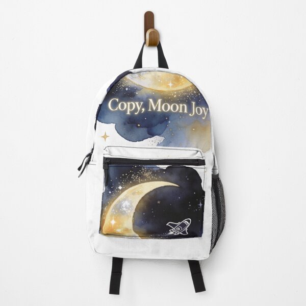 Item preview, Copy of Copy Moon Joy T-Shirt | Artemis II Watercolor Moon Art | Space Lover Celestial Gift designed and sold by Panom Suavichien.