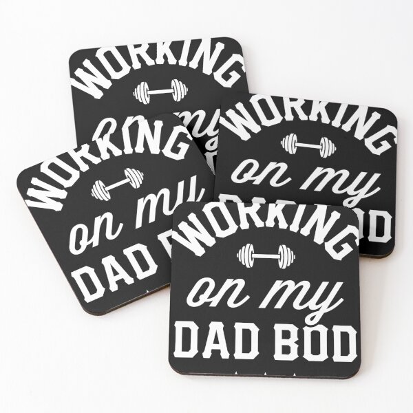 Item preview, Working On My Dad Bod - Funny Gym Workout Pregnancy designed and sold by SyncSusscess.