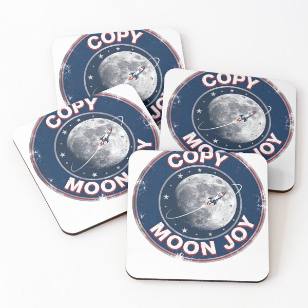 Item preview, Copy Moon Joy T-Shirt | Artemis II Vintage Space Patch | Retro NASA Style Mission Badge designed and sold by Panom Suavichien.