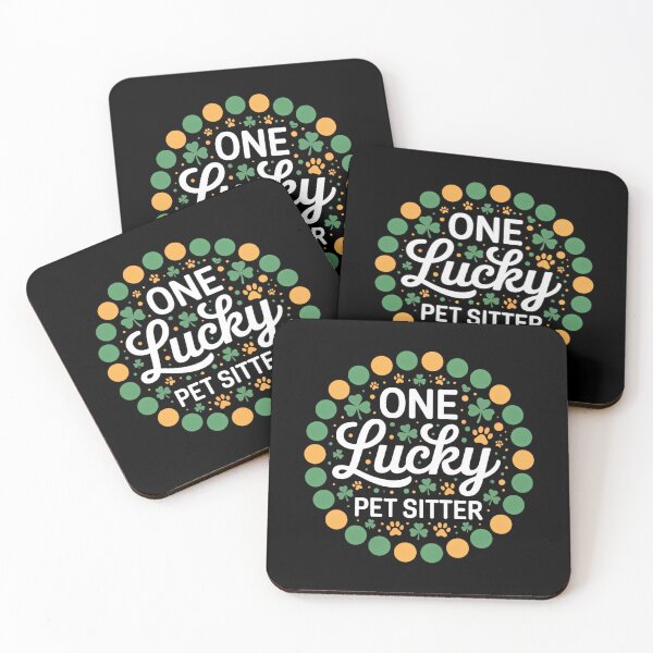Item preview, One Lucky Pet Sitter St. Patrick's Day designed and sold by PunkNation-Arts.