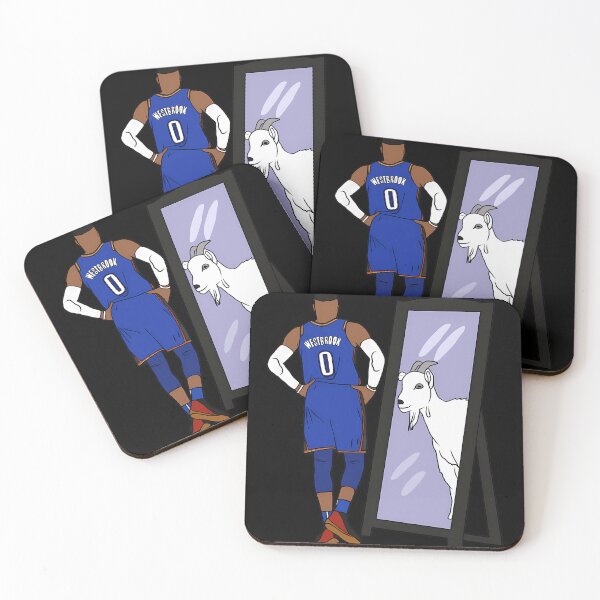 Item preview, Russell Westbrook Mirror GOAT (Oklahoma City)  designed and sold by rashijus.