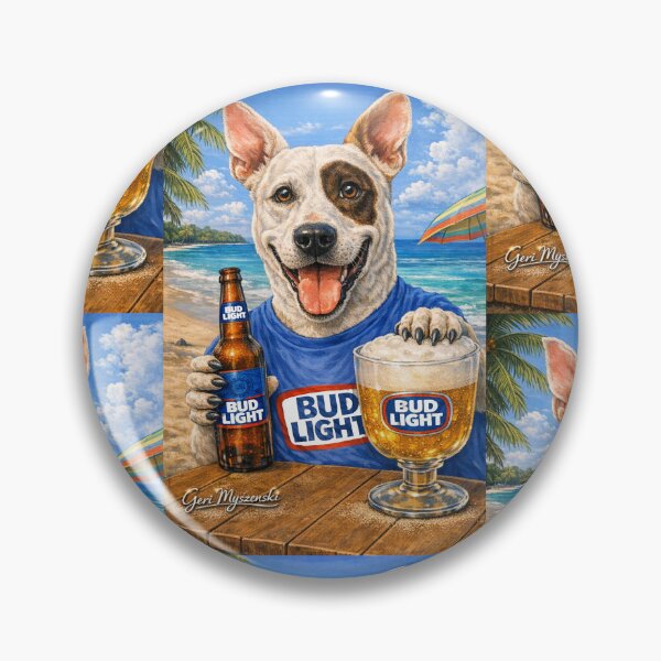 Item preview, Spuds MacKenzie The Original Party Animal Bud Light 1980s designed and sold by The Art Queen Of Michigan .