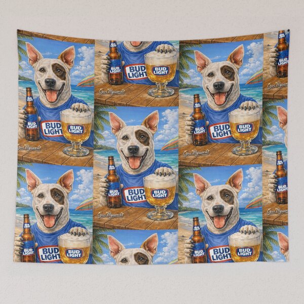 Item preview, Spuds MacKenzie The Original Party Animal Bud Light 1980s designed and sold by The Art Queen Of Michigan .