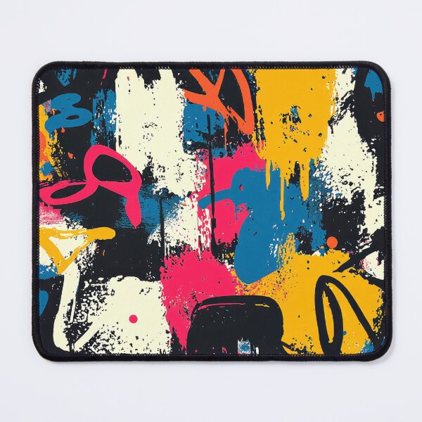 Item preview, Grunge Urban Street Art Colorful Abstract Designs Mural designed and sold by DEC02.