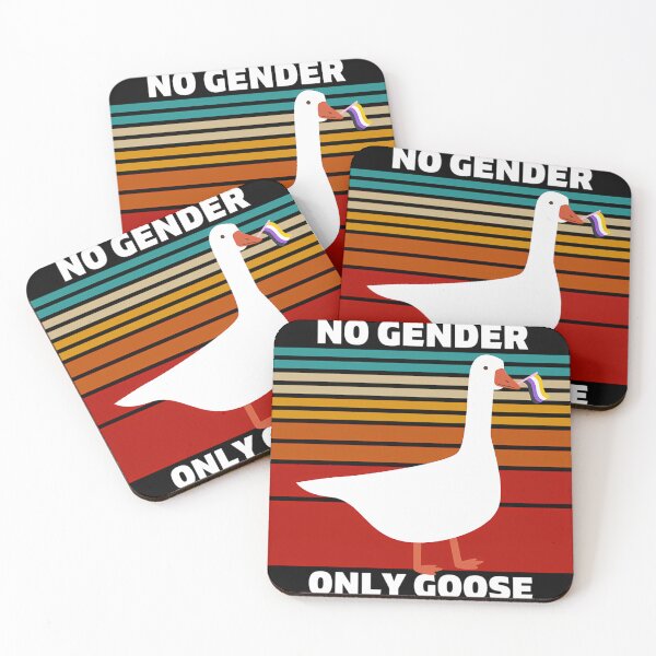 Item preview, No Gender Only Goose Non Binary. Nonbinary Pride designed and sold by RipleMalphite.