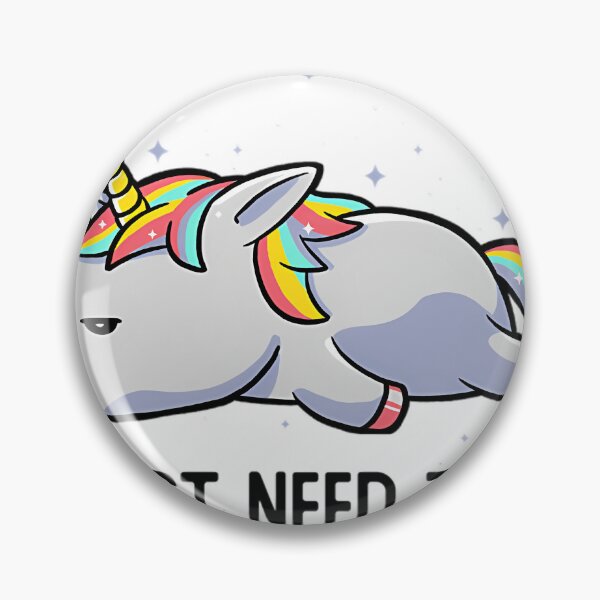 Item preview, I Just Need To Be Dramatic Lazy Unicorn Gift designed and sold by RipleMalphite.