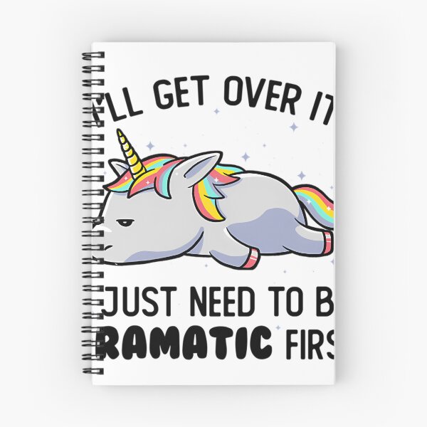 Item preview, I Just Need To Be Dramatic Lazy Unicorn Gift designed and sold by RipleMalphite.
