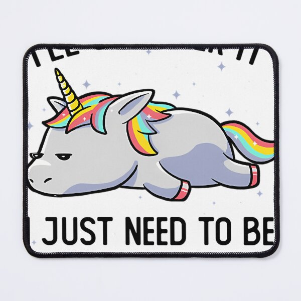 Item preview, I Just Need To Be Dramatic Lazy Unicorn Gift designed and sold by RipleMalphite.
