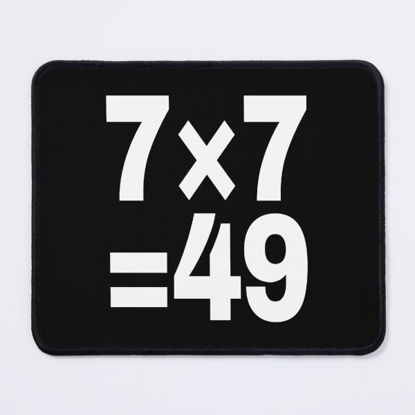 Item preview, 7x7=49 Meme. designed and sold by EunsooLee.