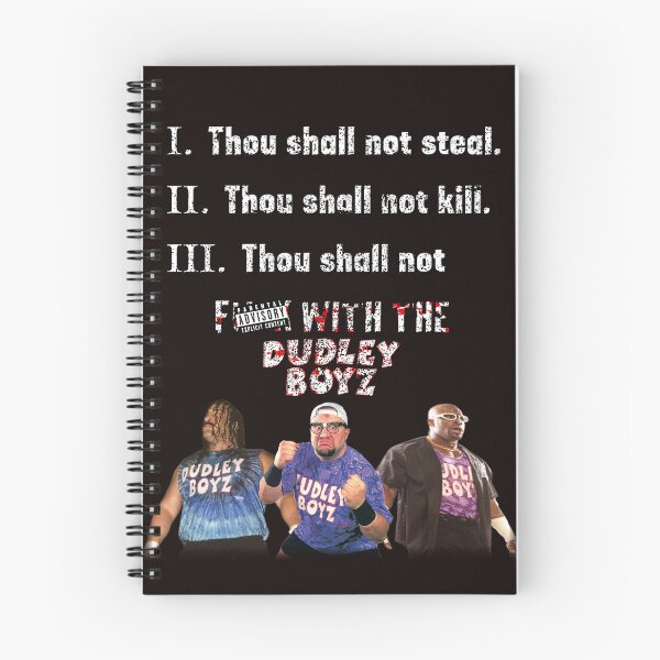 Item preview, Dudley Boyz "Thou Shall Not" designed and sold by handfuloftights.