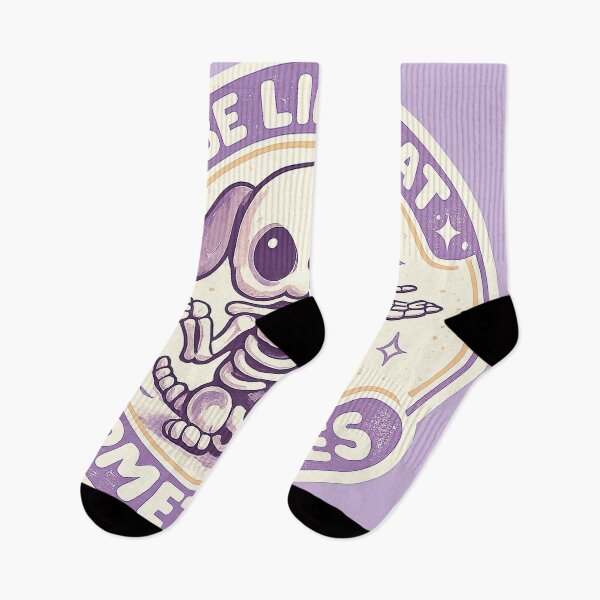 Item preview, It Be Like That Sometimes, Cute Kawaii Dog Skeleton designed and sold by graphic-genie.