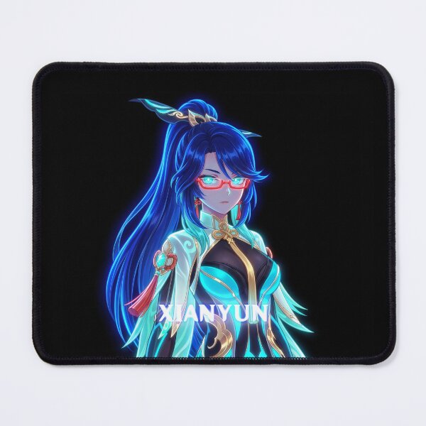 Item preview, Neon Cloudstrider Xianyun - Fan Art Portrait designed and sold by EWCY store.
