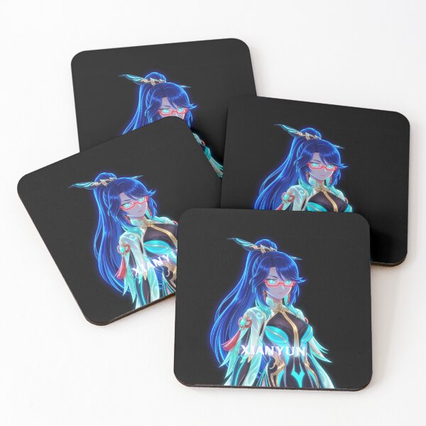 Item preview, Neon Cloudstrider Xianyun - Fan Art Portrait designed and sold by EWCY store.