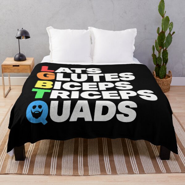 Item preview, Lats Glutes Biceps Triceps Quads Lgbtq designed and sold by YaulTape.
