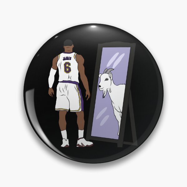 Item preview, LeBron James Mirror GOAT (LA #6)  designed and sold by rashijus.