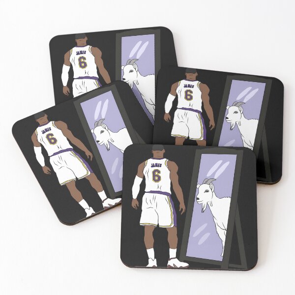 Item preview, LeBron James Mirror GOAT (LA #6)  designed and sold by rashijus.