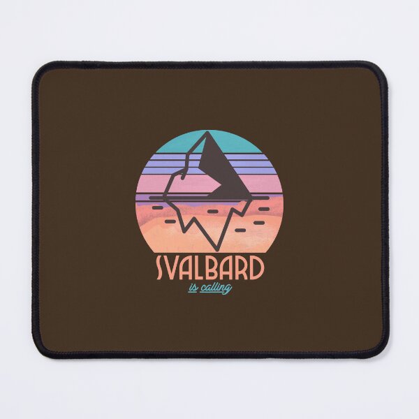Item preview, Svalbard Norway Is Calling iceberg Retro Vintage Reindeer designed and sold by GraTEEtude.