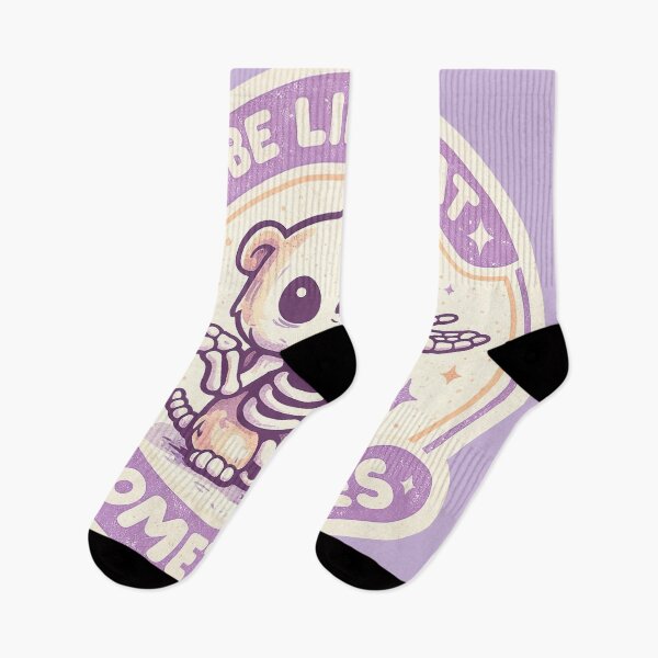 Item preview, It Be Like That Sometimes, Cute Kawaii Hamster Skeleton designed and sold by graphic-genie.