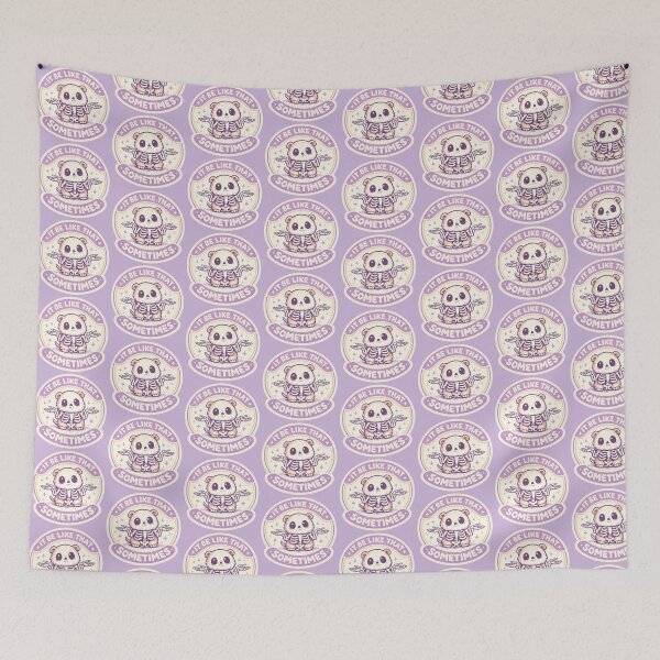 Item preview, It Be Like That Sometimes, Cute Kawaii Hamster Skeleton designed and sold by graphic-genie.