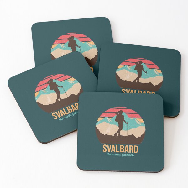 Item preview, Svalbard Norway The Arctic Frontier Retro Vintage designed and sold by GraTEEtude.