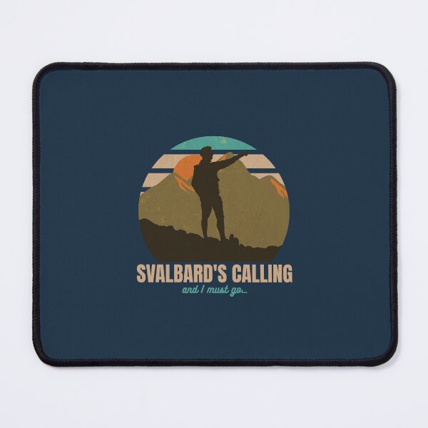 Item preview, Svalbard is Calling and I Must Go Norway Retro Vintage designed and sold by GraTEEtude.