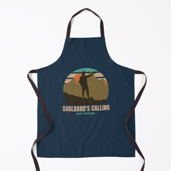 Item preview, Svalbard is Calling and I Must Go Norway Retro Vintage designed and sold by GraTEEtude.