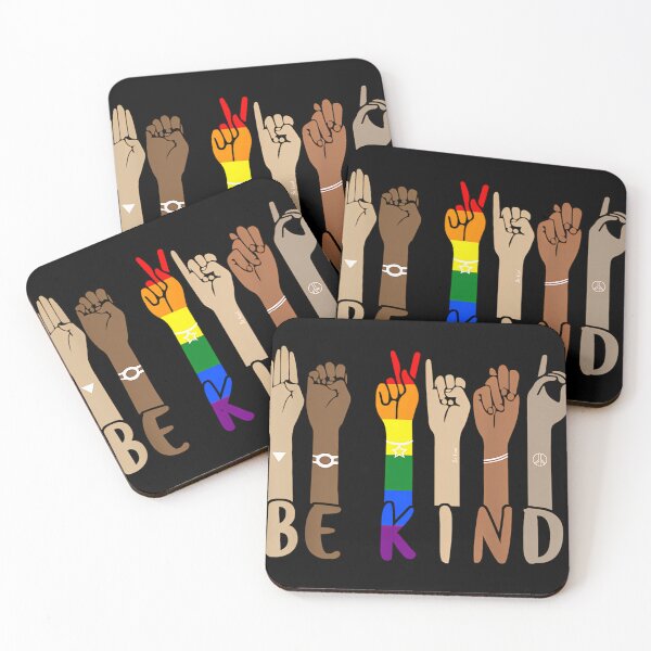 Item preview, Be Kind Sign Language Hand Talking Lgbt Gay Les Pride Asl designed and sold by YaulTape.