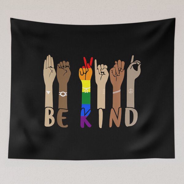 Item preview, Be Kind Sign Language Hand Talking Lgbt Gay Les Pride Asl designed and sold by YaulTape.