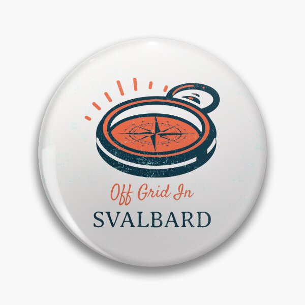 Item preview, Off Grid In Svalbard Norway. Back To Basics Compass designed and sold by GraTEEtude.