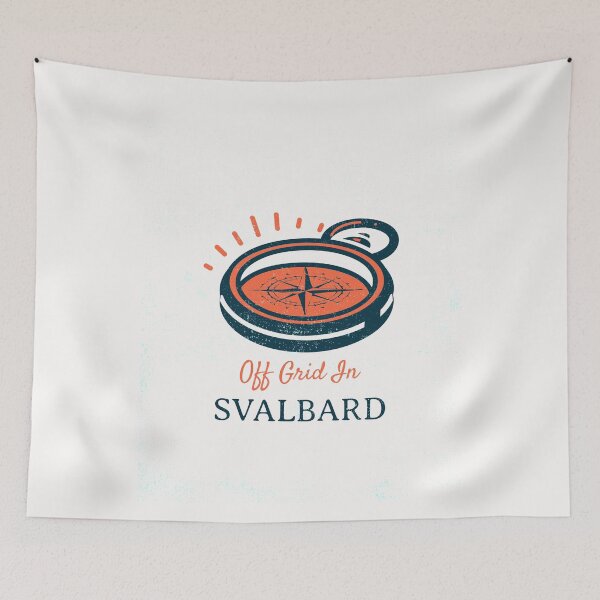 Item preview, Off Grid In Svalbard Norway. Back To Basics Compass designed and sold by GraTEEtude.