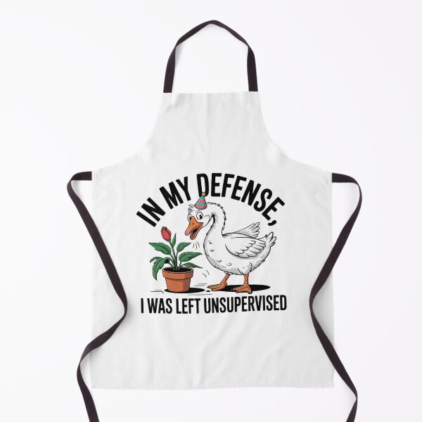 Item preview, Sarcastic In My Defense Innocent Goose Chaos Art designed and sold by Mr-wow.