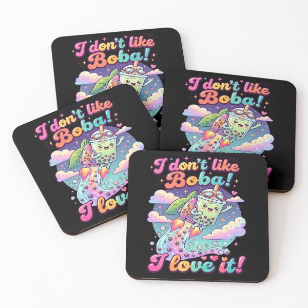 Item preview, I don't like boba tea! I love it! designed and sold by CoolCrazyQuirky.