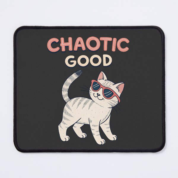 Item preview, Chaotic Good Cat – Good Intentions, Wild Energy designed and sold by Artiviose.