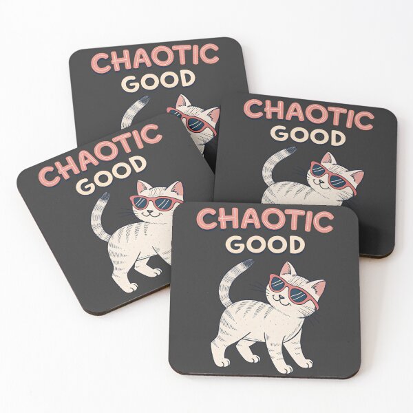 Item preview, Chaotic Good Cat – Good Intentions, Wild Energy designed and sold by Artiviose.