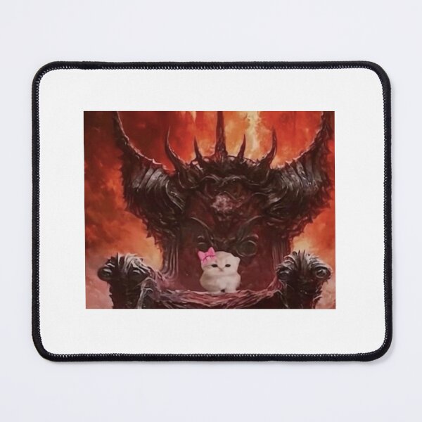 Item preview, cute kitten ruler of hell designed and sold by cloudzer0000.