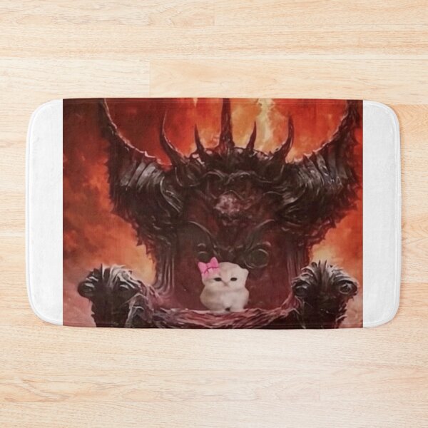 Item preview, cute kitten ruler of hell designed and sold by cloudzer0000.