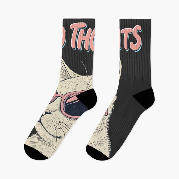 Item preview, No Thoughts Cat – Head Empty, Vibes Only designed and sold by Artiviose.
